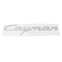 Porsche Emblem (Cayman) (Aluminum Satin) 98755923901